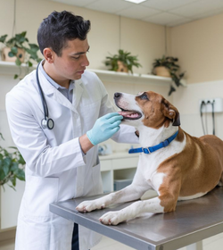 Veterinario usando Doru