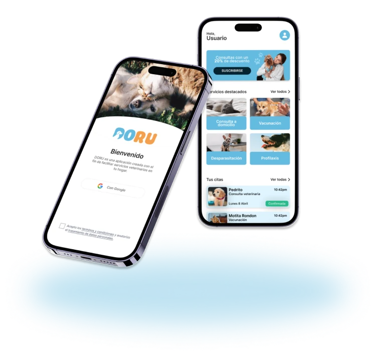 Preguntas frecuentes mockup